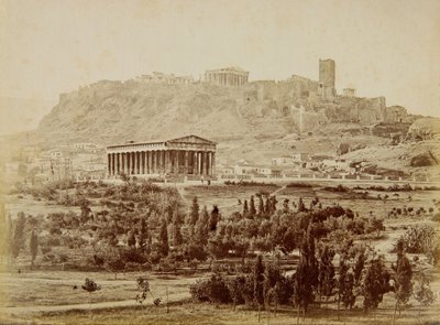 Veduta del Theseion con l